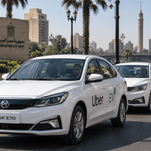 Égypte : Uber va tester les premières voitures électriques Nasr E70